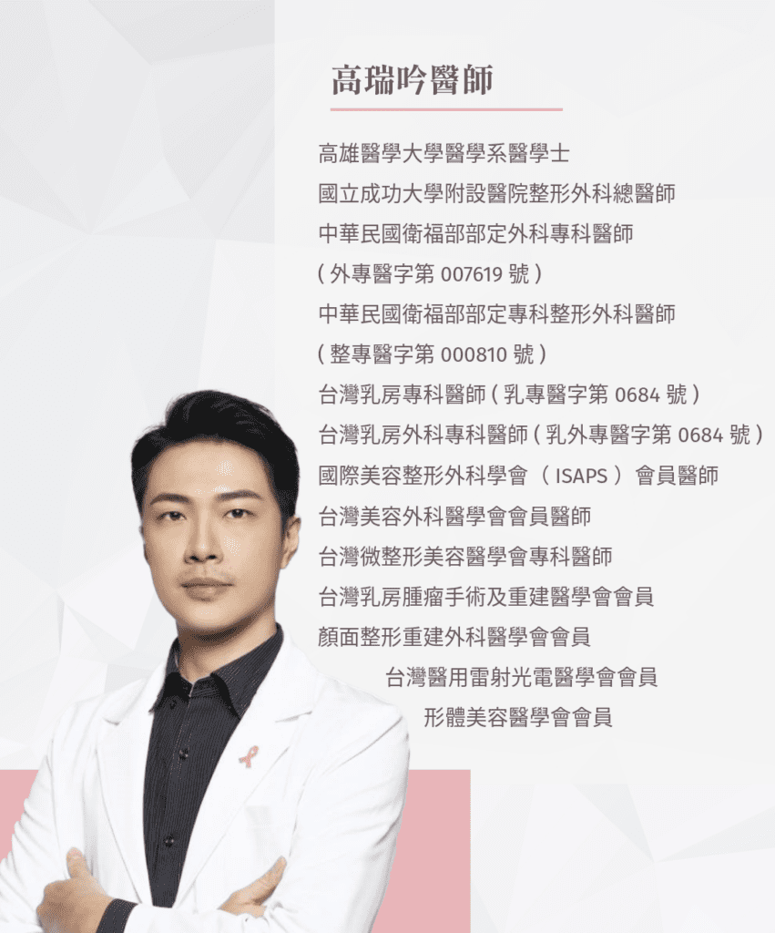 高瑞吟醫師經歷 - 玩美女王 高瑞吟醫師經歷